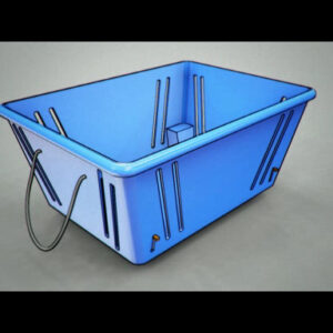 Wheeled Laundry Basket