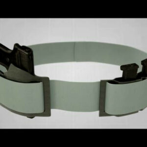 Waist-Mounted Concealable Gun Holster