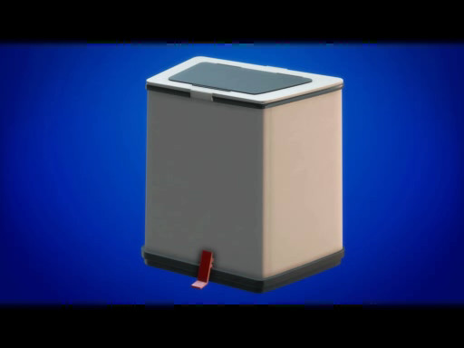 Trash Can with Detachable Upper Section