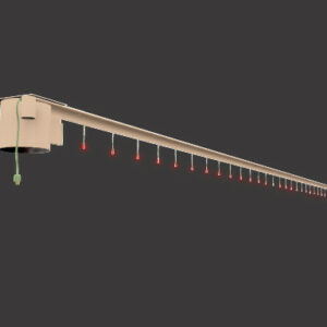 Track-Mounted Decorative Lighting System