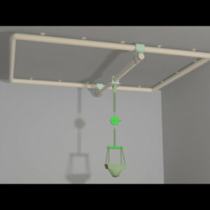 Track-Mounted Ambulatory Assist Mechanism