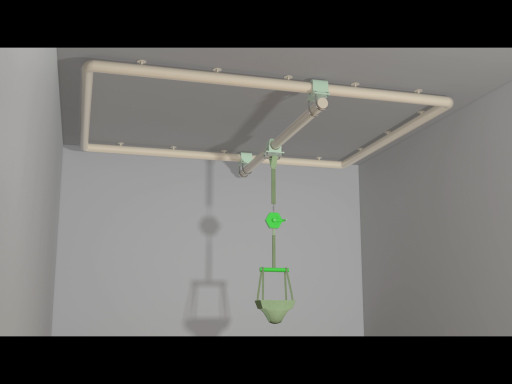 Track-Mounted Ambulatory Assist Mechanism