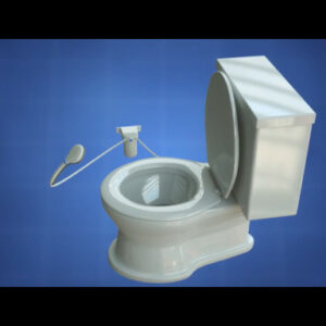 Toilet Cleaner Spray Hose and Deodorizer