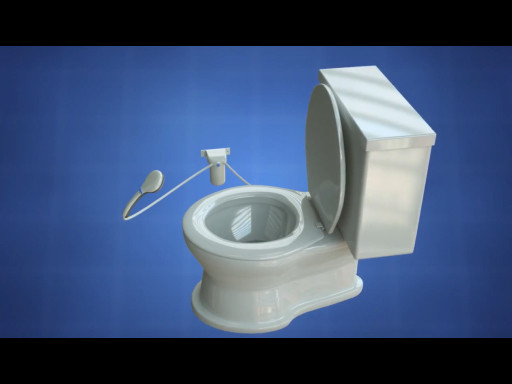 Toilet Cleaner Spray Hose and Deodorizer