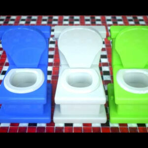 Toilet Bowl Pet Water Dish