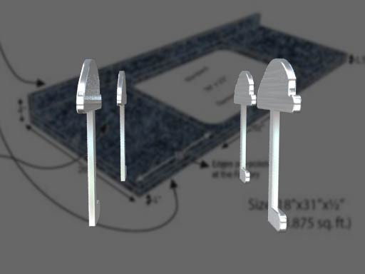 System and Method for Retaining Countertop Cutout