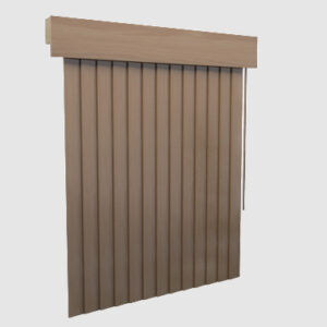 Split Vertical Window Blind