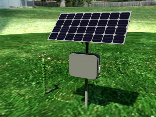 Solar-Powered Heat Tape