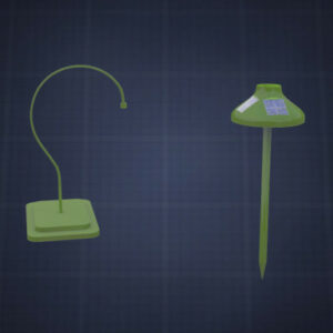 Solar Powered Rechargeable Lamp