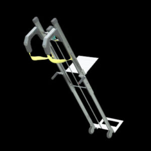 Shoulder-Mounted Hand Truck
