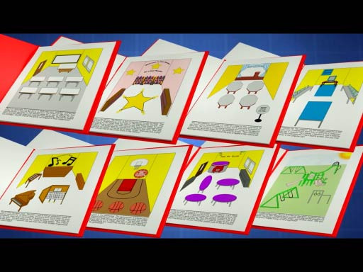 Shapes Go To School Puzzle Book