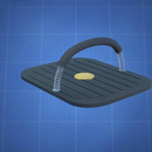 Rotating Foot Anchor For a Golfer