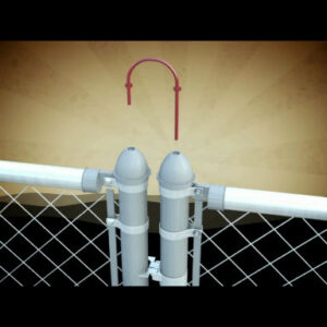 Retaining Bracket for Metal Gates