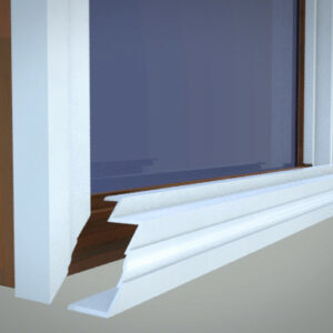 Replacement Vinyl Cover Kit for Wooden Windows