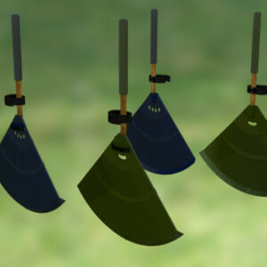 Rake with Wrist Attachment