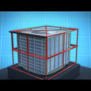 Protection Cage for Air Conditioning Unit