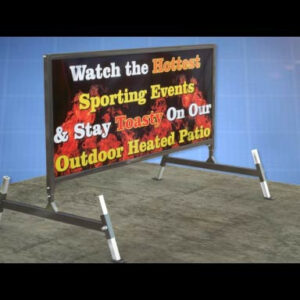 Portable Curbside Sign