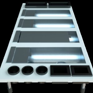 Portable Chafing and Serving Table