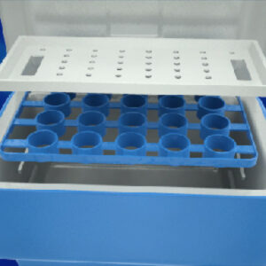 Portable Beverage Cooler with Integral Supporting Means