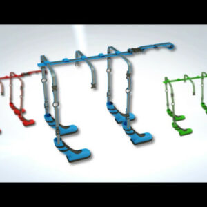 Pet Shoes with Harness Straps