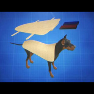 Pet Coat with Heating and Cooling Means