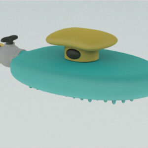 Pet Bathing Brush With Hose Attachment