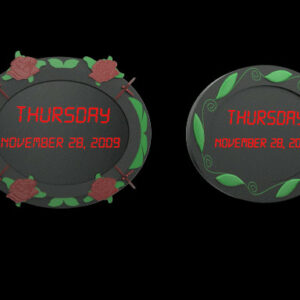 Ornamental Dated Display