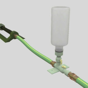 Lawn Sprinkling System with Dispensing Fertilizer