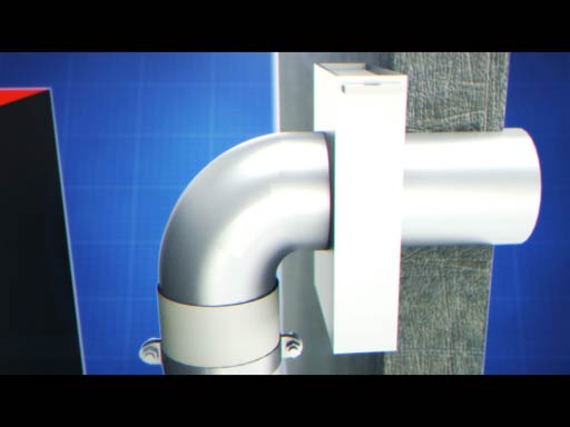 Inline Clothes Dryer Lint Filter