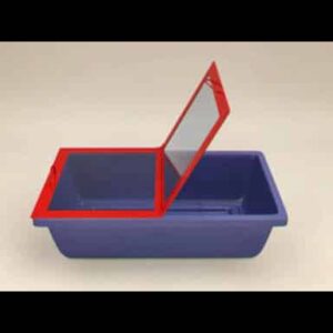 Hinged Cover for Open Containers