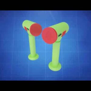 Hand-Held Weights with Optional Deterrent Devices