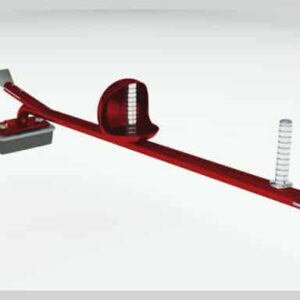 Grill Scraper with Attached Cleaning Brick