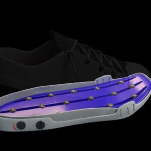 Footwear With Integral Massager