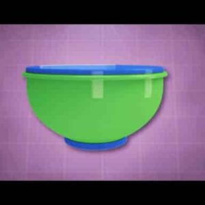 Food Storage Bowl with Strainer