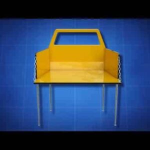 Food & Beverage Server Resembling the Tailgate Area of a Truck