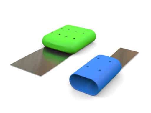 Finger Mountable Putty Knife