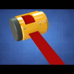 Excess Tie-down Strap Coiling Assembly