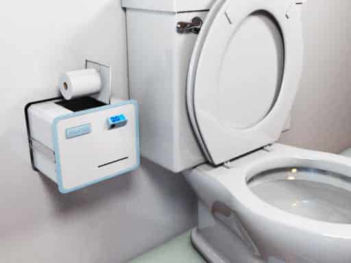 Electronic Toilet Paper Dispenser