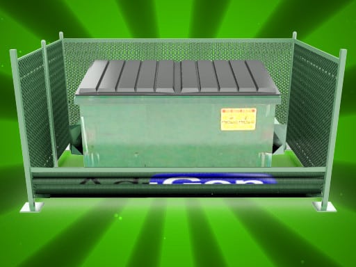 Dumpster Screen & Gate System