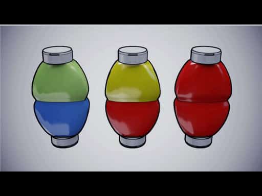 Dual Opposing Dispensing Heads for Squeezable Containers