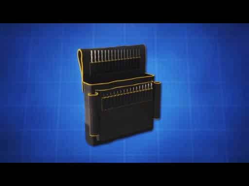 Drill Bit Storage for Tool Pouch