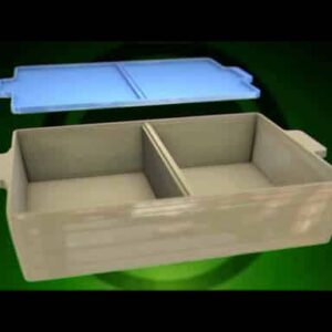 Divided Casserole Dish & Cover