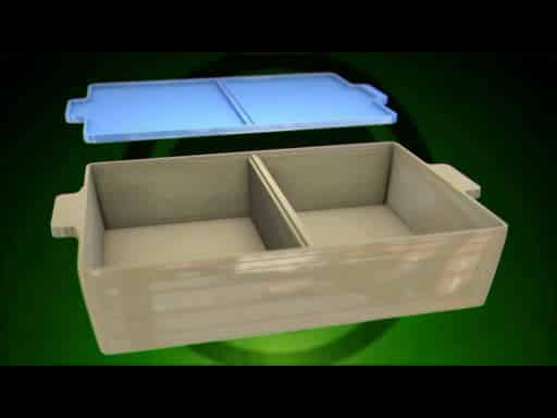 Divided Casserole Dish & Cover