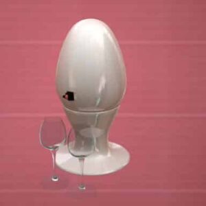 Decorative Container for Wine Bladder