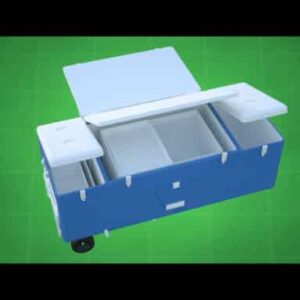 Cooler with Multiple Compartments