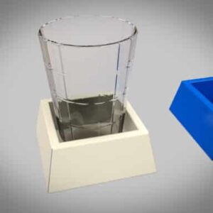 Coaster with Raised Sides