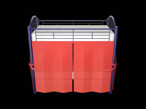 Bunk Bed Privacy Method