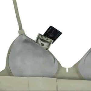 Brassiere with Interior Pockets