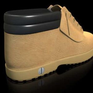 Boot With Heel Spikes