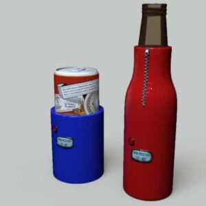 Beverage Sleeve With Temperature Gauge